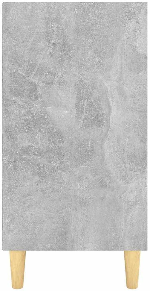 Šoninė spintelė, betono pilka, 103,5x35x70cm, apdirbta mediena