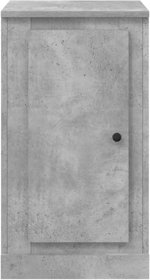 Šoninė spintelė, betono pilka, 37,5x35,5x67,5cm, mediena