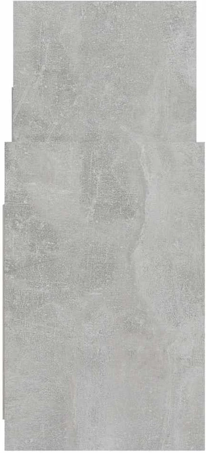 Šoninė spintelė, betono pilka, 60x26x60cm, apdirbta mediena