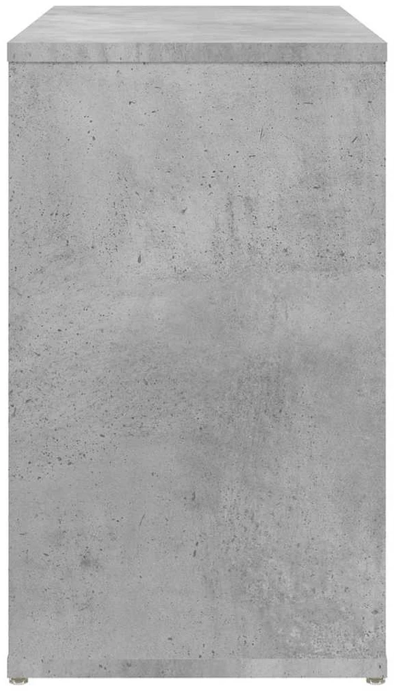 Šoninė spintelė, betono pilka, 60x30x50cm, apdirbta mediena