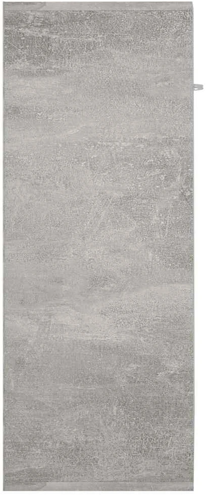 Šoninė spintelė, betono pilka, 60x30x75cm, apdirbta mediena