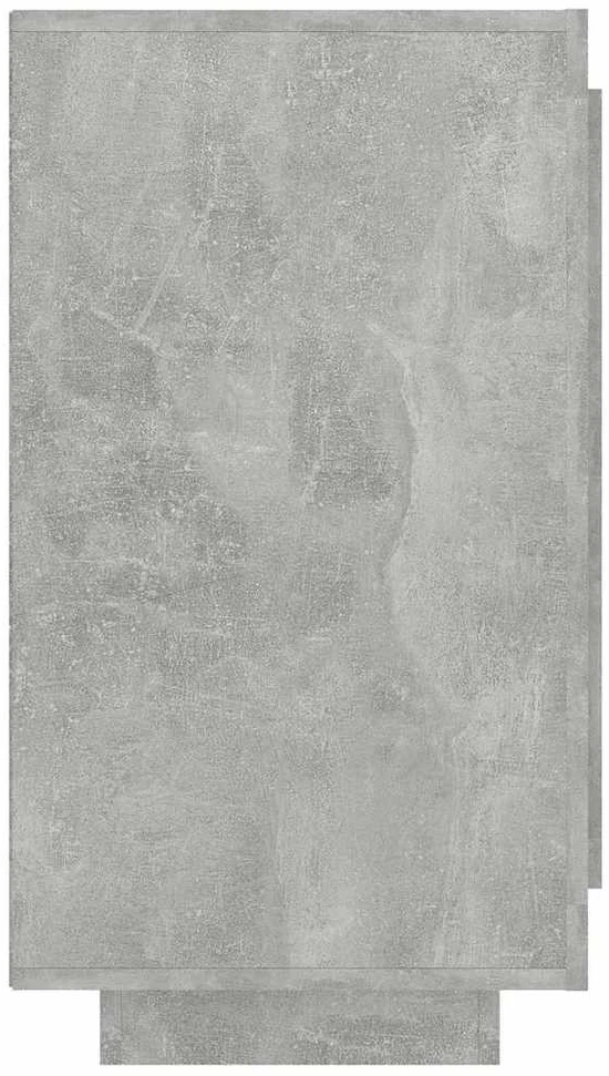 Šoninė spintelė, betono pilkos spalvos, 80x40x75cm