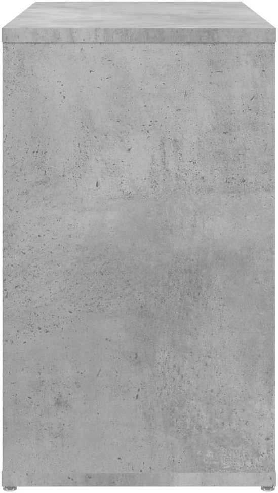 Šoninė spintelė, betono pilka, 60x30x50cm, apdirbta mediena