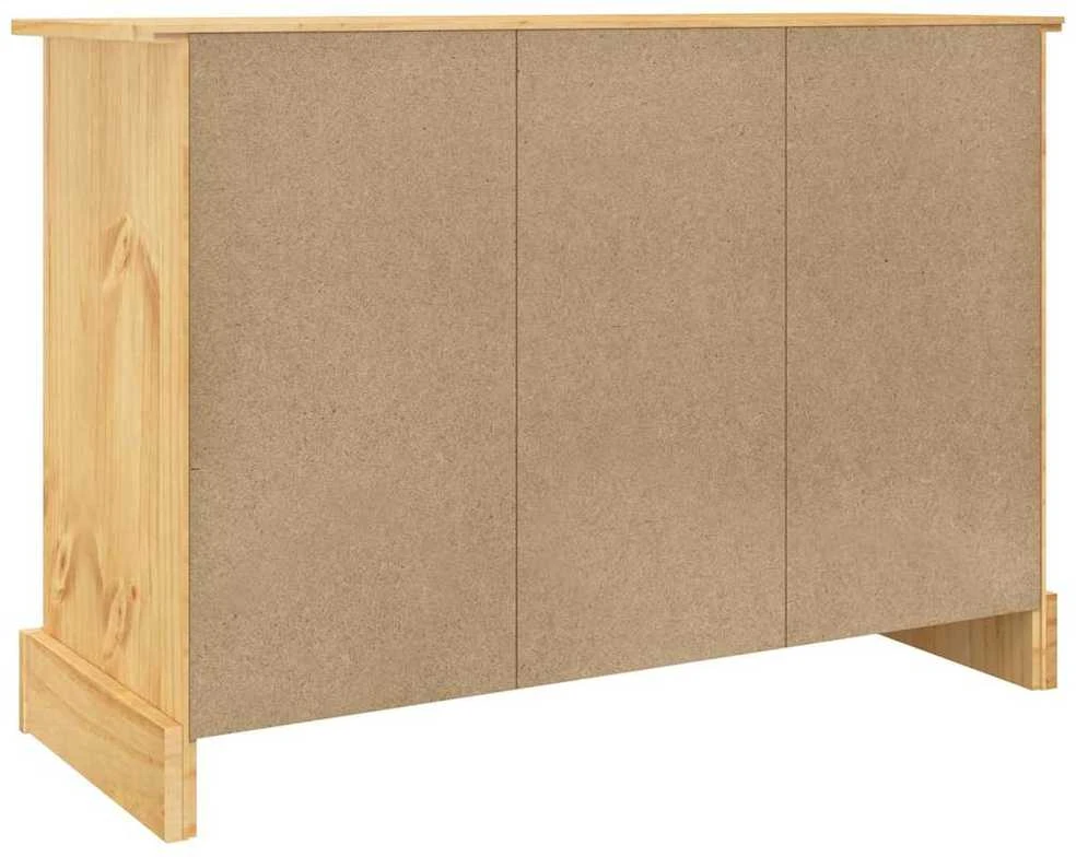 Šoninė spintelė Corona, 112x44x78 cm, meksikietiška pušis