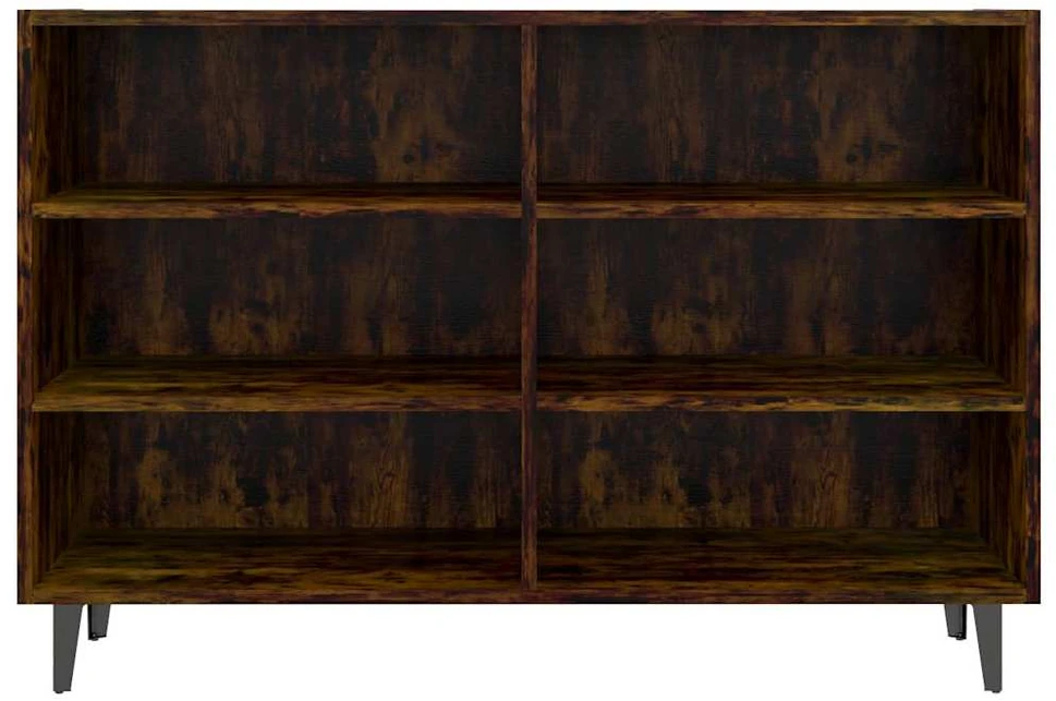 Šoninė spintelė, dūminės ąžuolo spalvos, 103,5x35x70cm, MDP