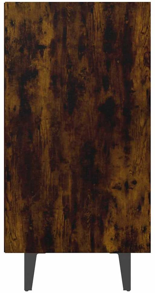 Šoninė spintelė, dūminės ąžuolo spalvos, 103,5x35x70cm, MDP