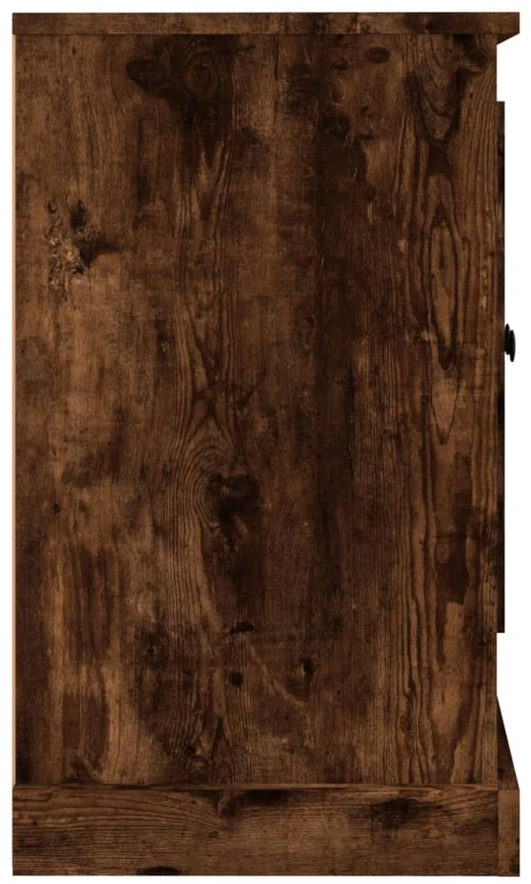 Šoninė spintelė, dūminio ąžuolo, 100x35,5x60cm, mediena