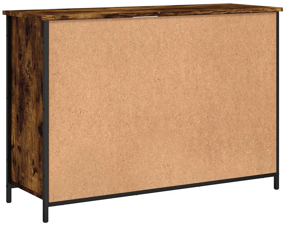 Šoninė spintelė, dūminio ąžuolo, 100x35x70cm, apdirbta mediena