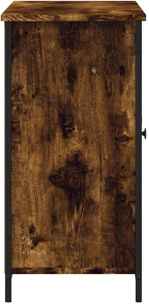 Šoninė spintelė, dūminio ąžuolo, 100x35x70cm, apdirbta mediena