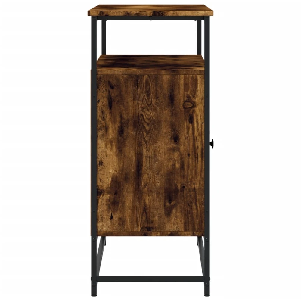 Šoninė spintelė, dūminio ąžuolo, 100x35x80cm, apdirbta mediena