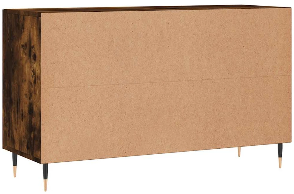Šoninė spintelė, dūminio ąžuolo, 100x36x60cm, apdirbta mediena