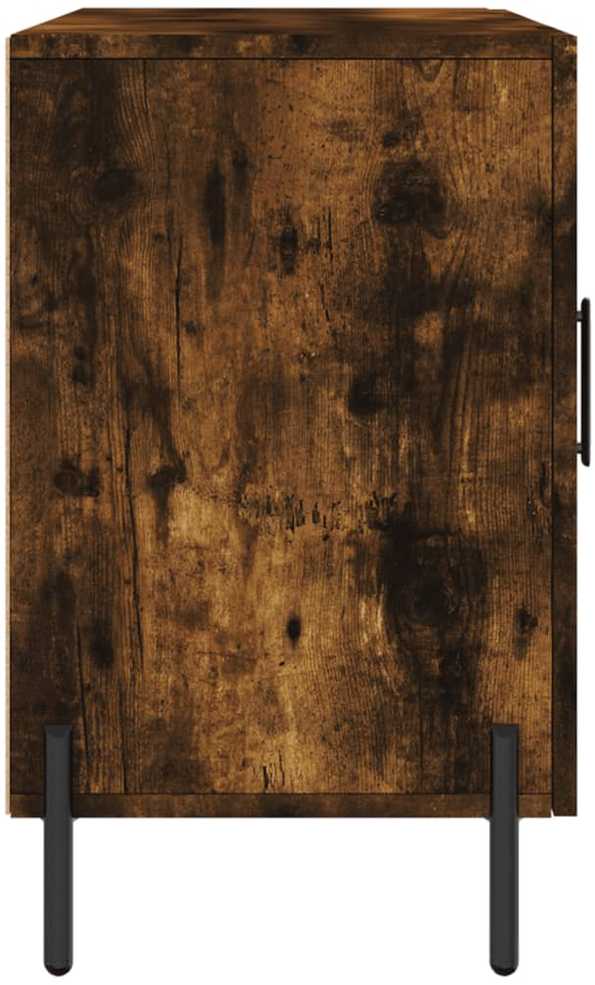 Šoninė spintelė, dūminio ąžuolo, 100x36x60cm, apdirbta mediena