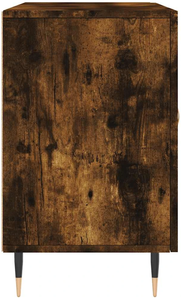Šoninė spintelė, dūminio ąžuolo, 100x36x60cm, apdirbta mediena