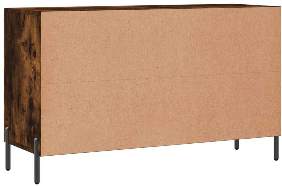 Šoninė spintelė, dūminio ąžuolo, 100x36x60cm, apdirbta mediena