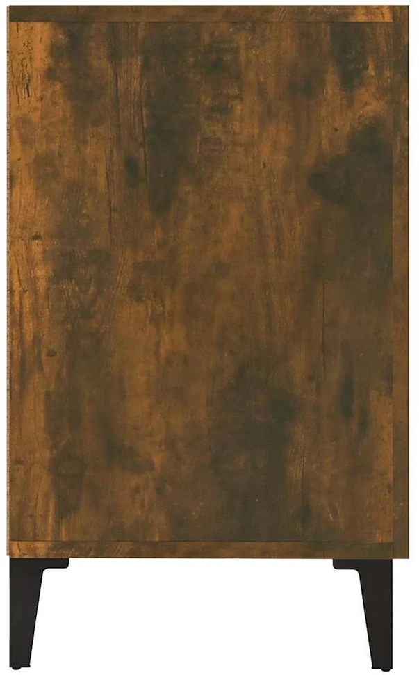 Šoninė spintelė, dūminio ąžuolo, 100x36x60cm, apdirbta mediena
