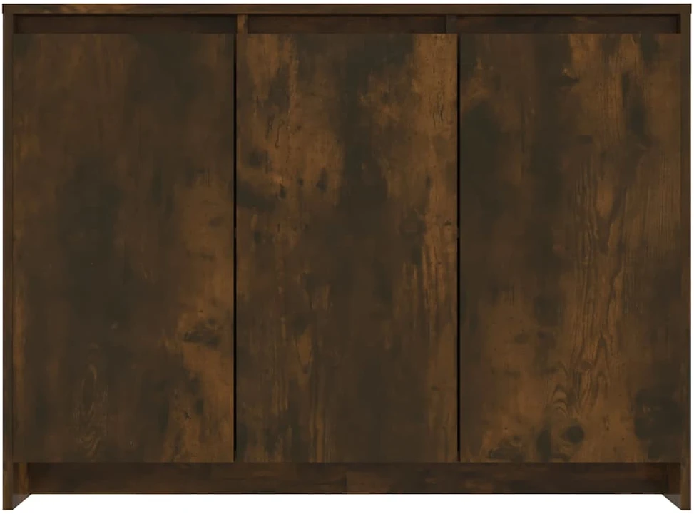 Šoninė spintelė, dūminio ąžuolo, 102x33x75cm, apdirbta mediena