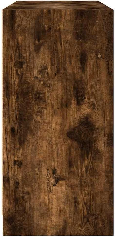 Šoninė spintelė, dūminio ąžuolo, 102x37x75,5cm, mediena