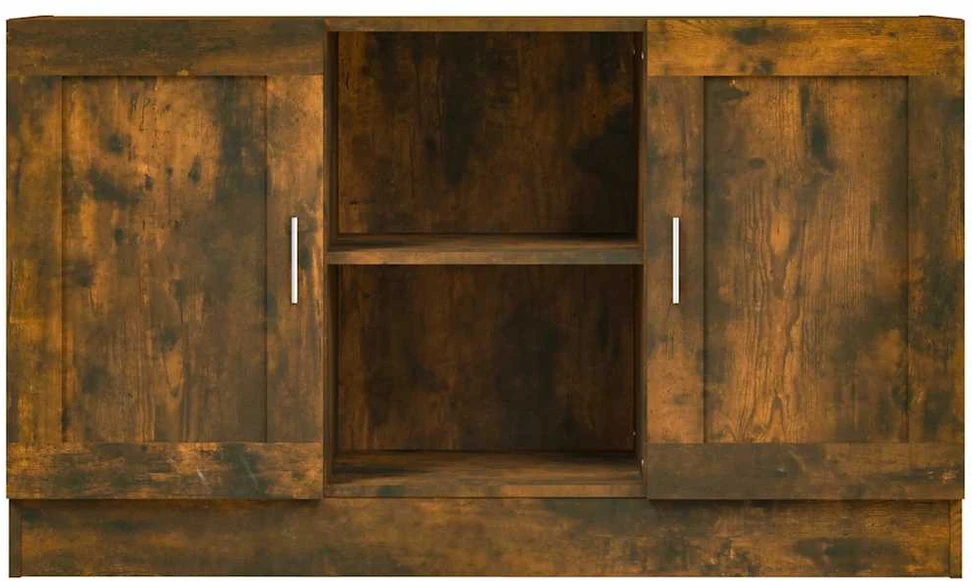 Šoninė spintelė, dūminio ąžuolo, 120x30,5x70cm, mediena