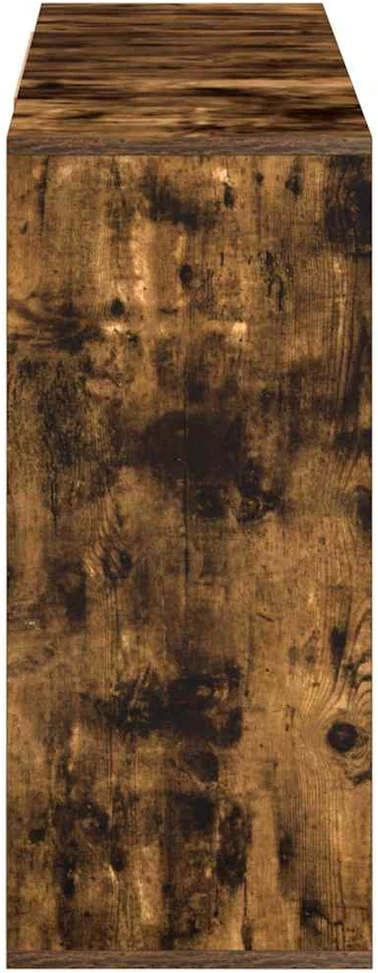 Šoninė spintelė, dūminio ąžuolo, 120x30x75cm, apdirbta mediena
