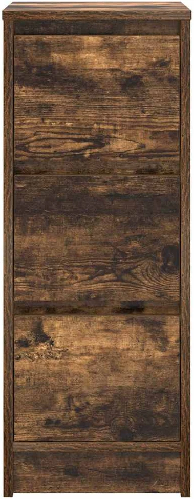 Šoninė spintelė, dūminio ąžuolo, 29,5x34x76cm, apdirbta mediena