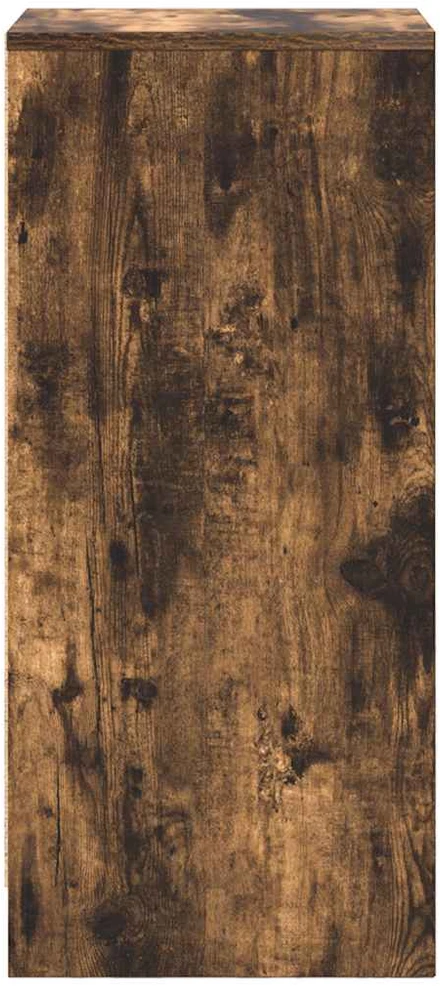 Šoninė spintelė, dūminio ąžuolo, 29,5x34x76cm, apdirbta mediena