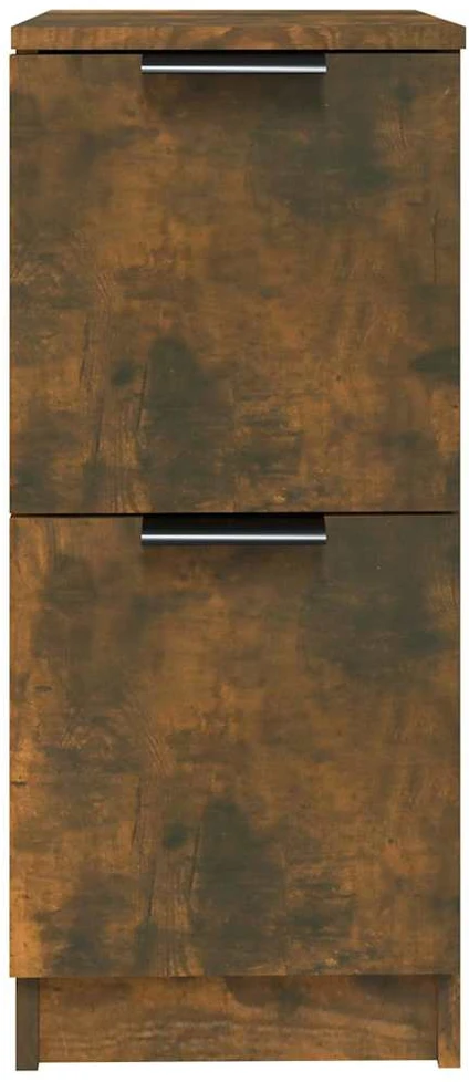 Šoninė spintelė, dūminio ąžuolo, 30x30x70cm, apdirbta mediena