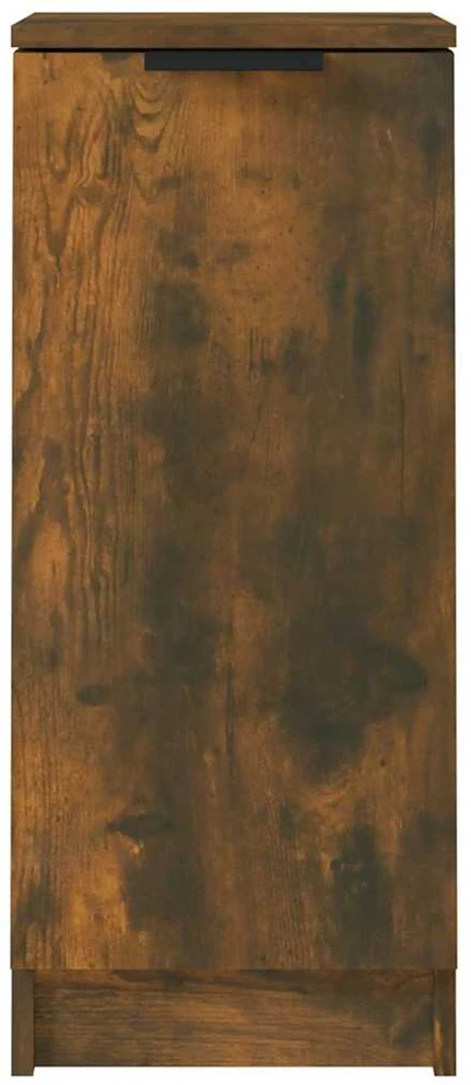 Šoninė spintelė, dūminio ąžuolo, 30x30x70cm, apdirbta mediena