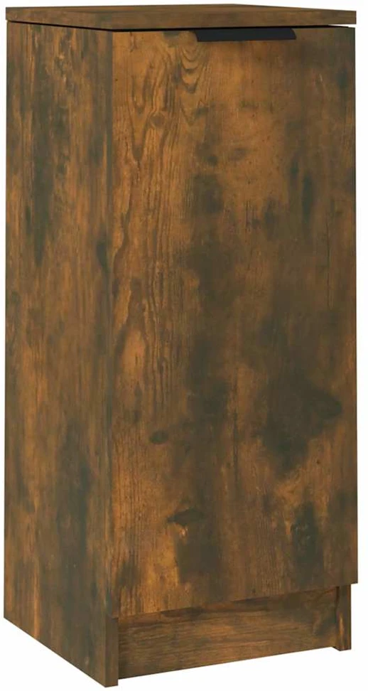 Šoninė spintelė, dūminio ąžuolo, 30x30x70cm, apdirbta mediena