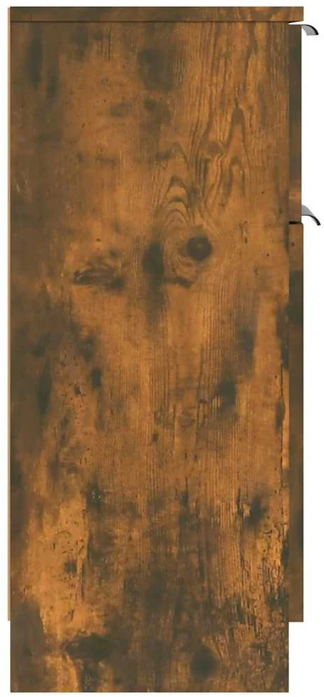 Šoninė spintelė, dūminio ąžuolo, 30x30x70cm, apdirbta mediena