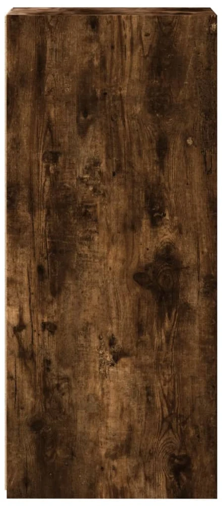 Šoninė spintelė, dūminio ąžuolo, 30x41x93cm, apdirbta mediena
