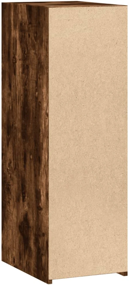 Šoninė spintelė, dūminio ąžuolo, 30x41x93cm, apdirbta mediena