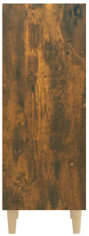 Šoninė spintelė, dūminio ąžuolo, 34,5x32,5x90cm, mediena