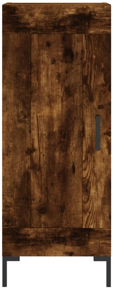 Šoninė spintelė, dūminio ąžuolo, 34,5x34x90cm, apdirbta mediena