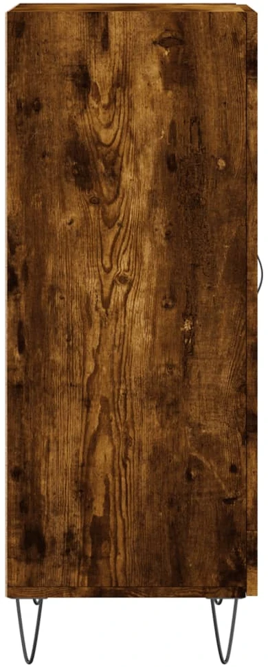 Šoninė spintelė, dūminio ąžuolo, 34,5x34x90cm, apdirbta mediena