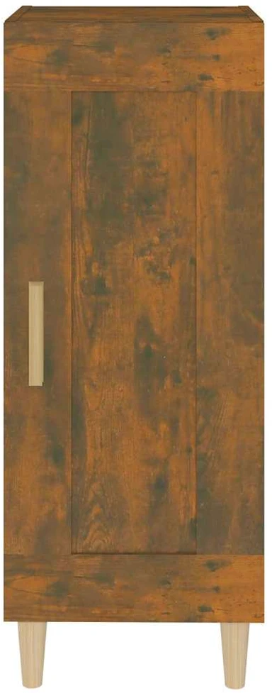 Šoninė spintelė, dūminio ąžuolo, 34,5x34x90cm, apdirbta mediena