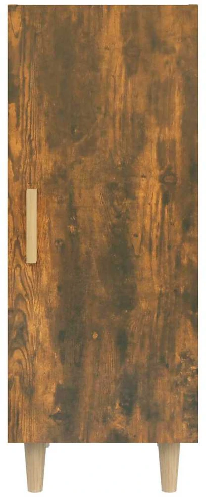 Šoninė spintelė, dūminio ąžuolo, 34,5x34x90cm, apdirbta mediena