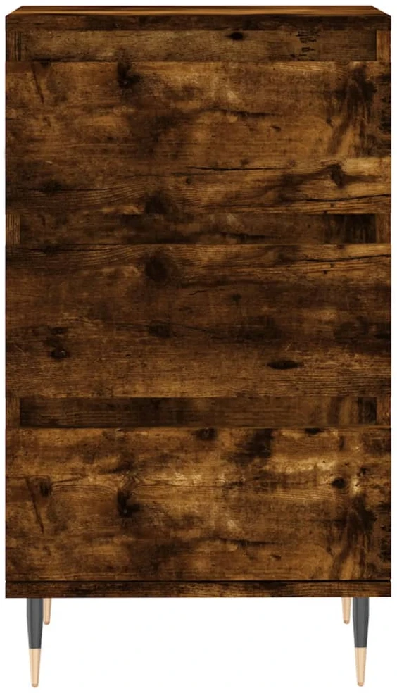 Šoninė spintelė, dūminio ąžuolo, 40x35x70cm, apdirbta mediena