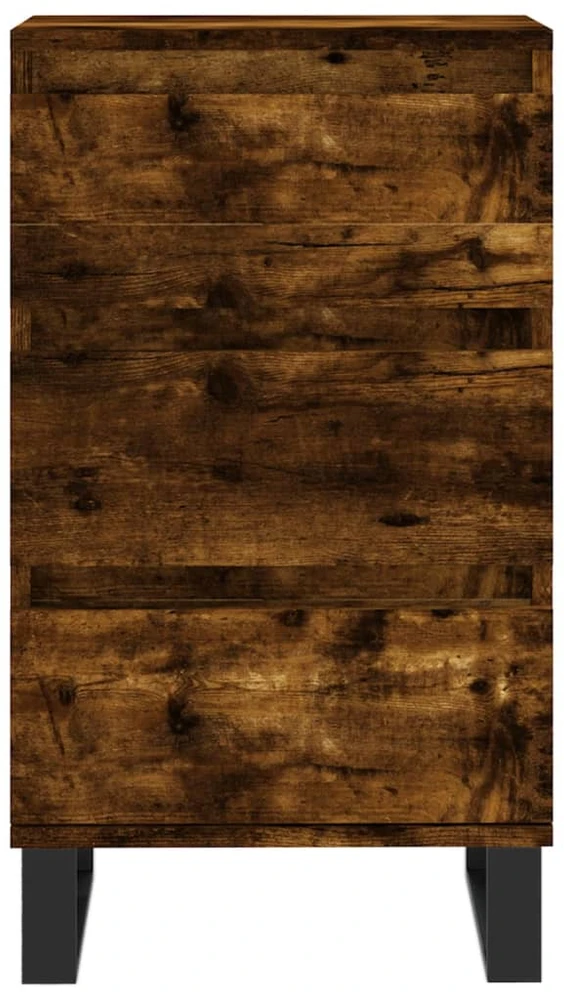 Šoninė spintelė, dūminio ąžuolo, 40x35x70cm, apdirbta mediena