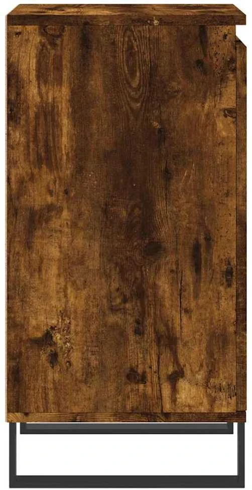 Šoninė spintelė, dūminio ąžuolo, 40x35x70cm, apdirbta mediena