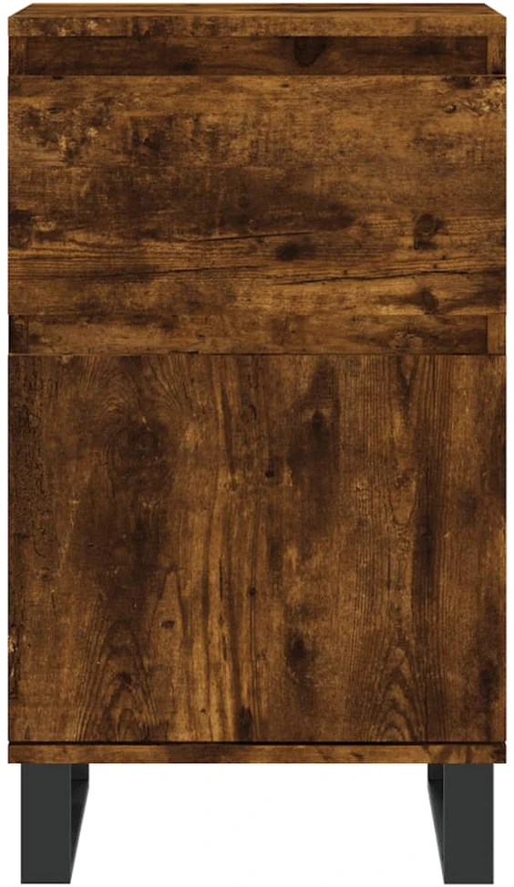 Šoninė spintelė, dūminio ąžuolo, 40x35x70cm, apdirbta mediena