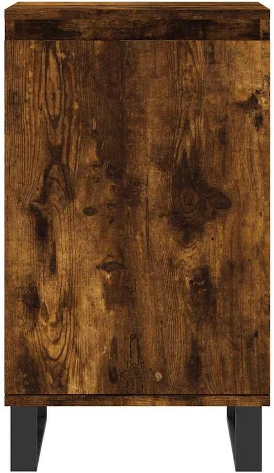 Šoninė spintelė, dūminio ąžuolo, 40x35x70cm, apdirbta mediena