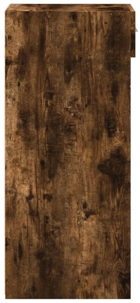 Šoninė spintelė, dūminio ąžuolo, 45x42,5x93cm, apdirbta mediena