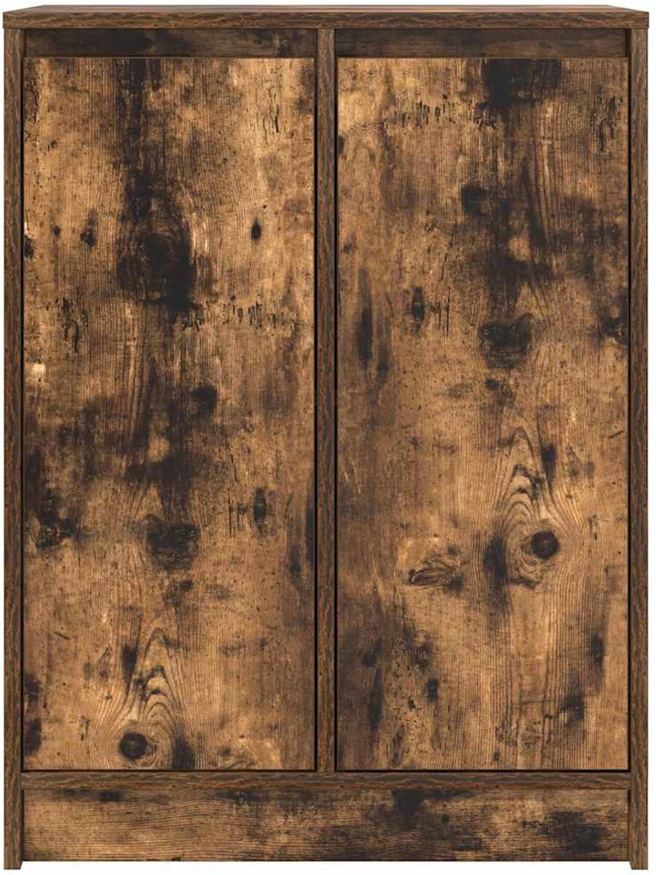 Šoninė spintelė, dūminio ąžuolo, 57x34x76 cm, apdirbta mediena