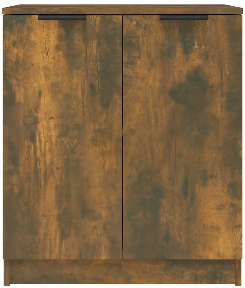 Šoninė spintelė, dūminio ąžuolo, 60x30x70cm, apdirbta mediena