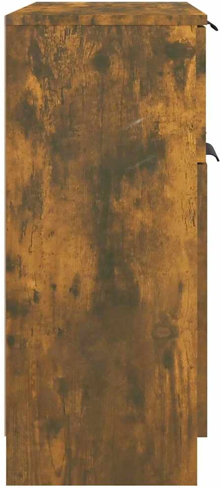 Šoninė spintelė, dūminio ąžuolo, 60x30x70cm, apdirbta mediena