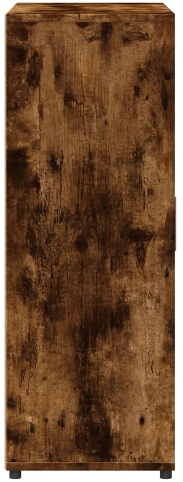 Šoninė spintelė, dūminio ąžuolo, 60x31x84cm, apdirbta mediena