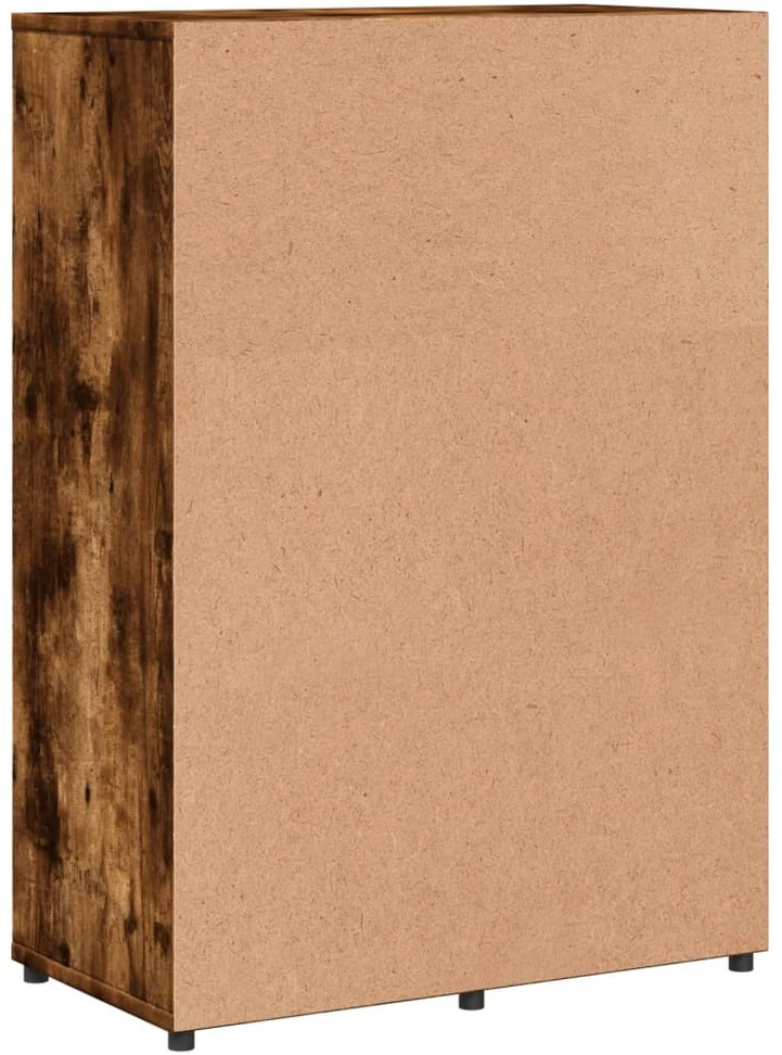 Šoninė spintelė, dūminio ąžuolo, 60x31x84cm, apdirbta mediena
