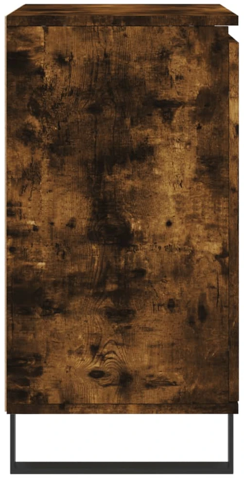 Šoninė spintelė, dūminio ąžuolo, 60x35x70cm, apdirbta mediena