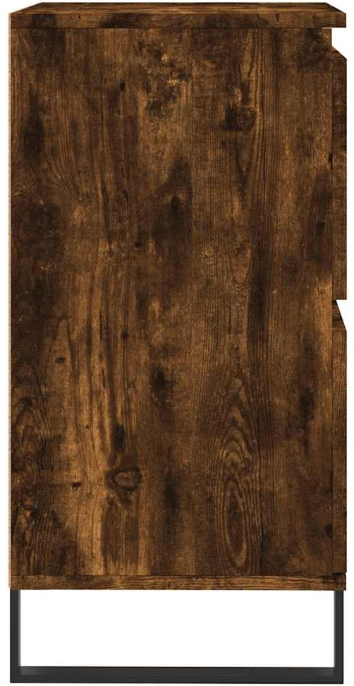 Šoninė spintelė, dūminio ąžuolo, 60x35x70cm, apdirbta mediena