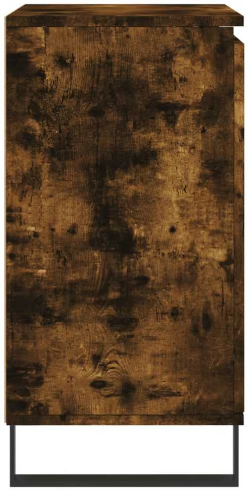Šoninė spintelė, dūminio ąžuolo, 60x35x70cm, apdirbta mediena